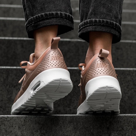 Nike Air Max Thea Metallic Bronze Sneakers - Picture 3 of 8